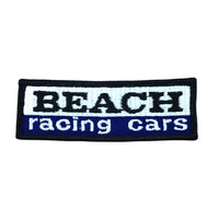 Beach Racing Cars Vintage Patch