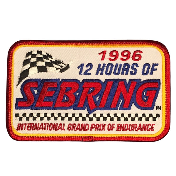 12 Hours of Sebring 1996 Vintage Patch