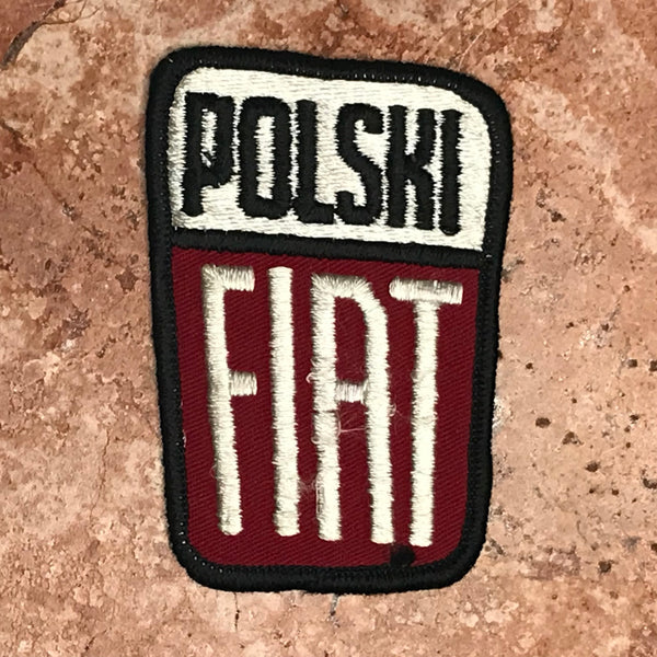 Oversized Polski Fiat Vintage Patch