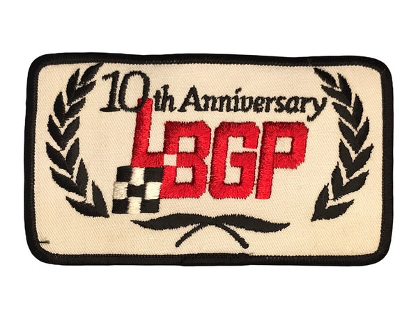 Long Beach Grand Prix 10th Anniversary Vintage Patch