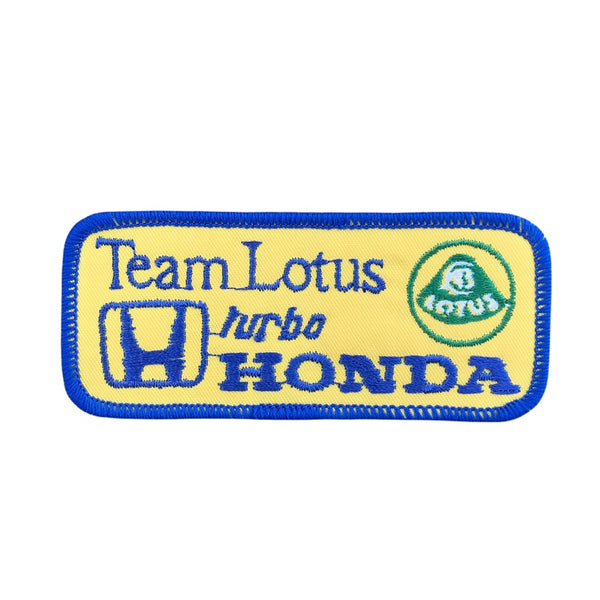 Team Lotus Honda Turbo Vintage Patch