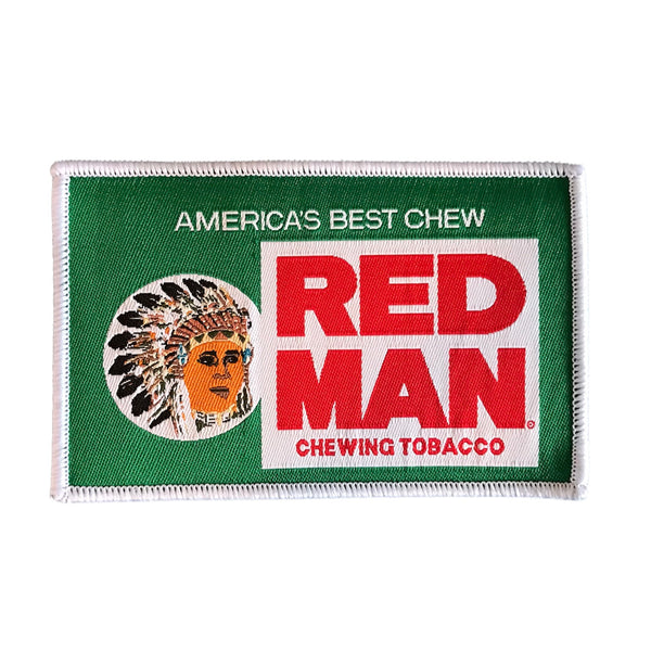 Red Man Vintage Patch