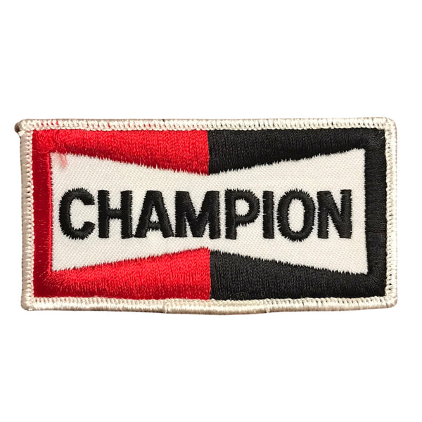 Champion Spark Plug Vintage Patch