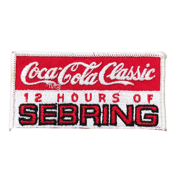 Coca Cola Classic 12 Hours of Sebring Vintage Patch