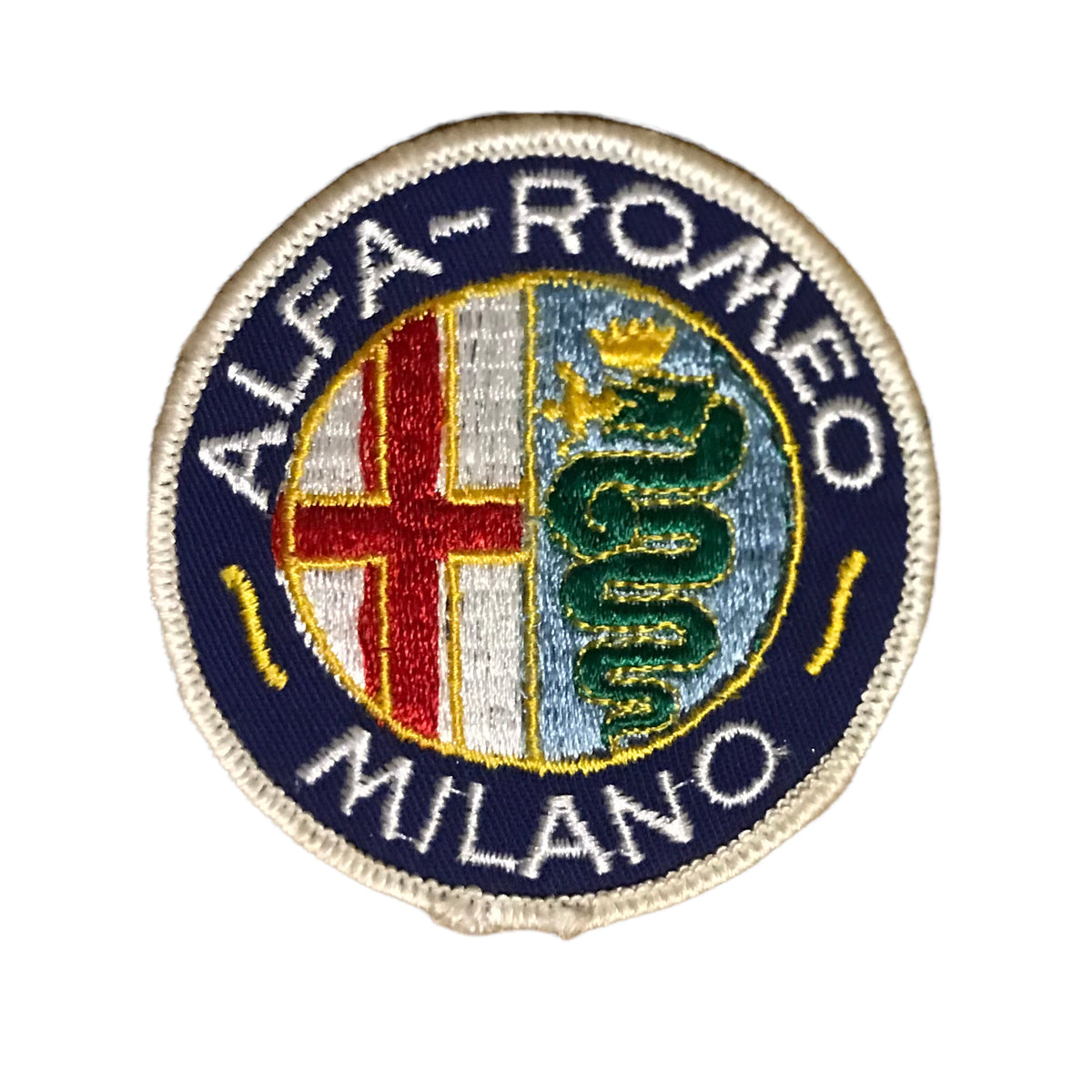 Alfa Romeo Milano Vintage Patch – Eszett Haberdashery