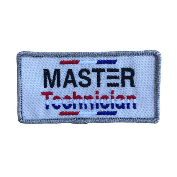 Master Tech Sticker Master Technician Patch – Eszett Haberdashery
