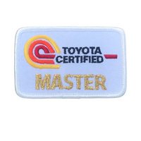 Toyota Master Technician Certified Vintage Patch