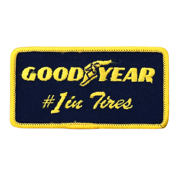 Goodyear #1 in Tires Vintage Patch