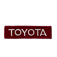 Toyota Vintage Patch