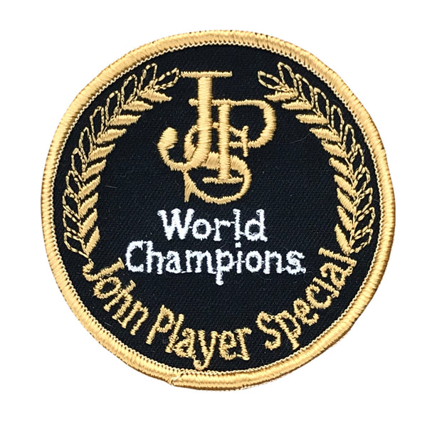 John Player Special World Champions Vintage Patch
