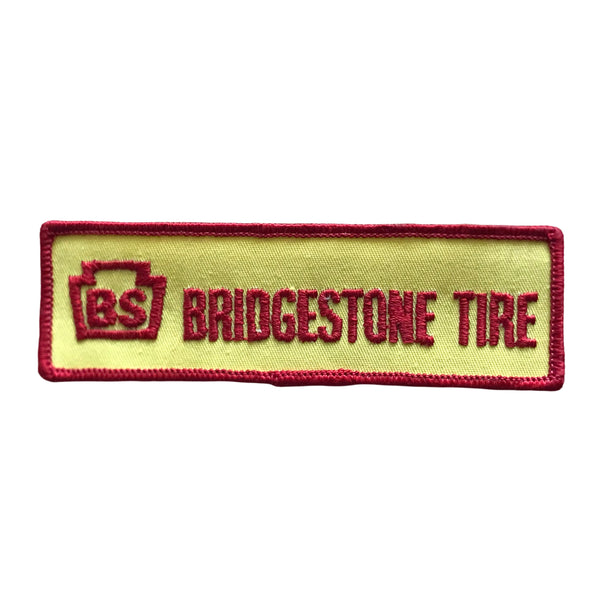Bridgestone Tire Vintage Patch